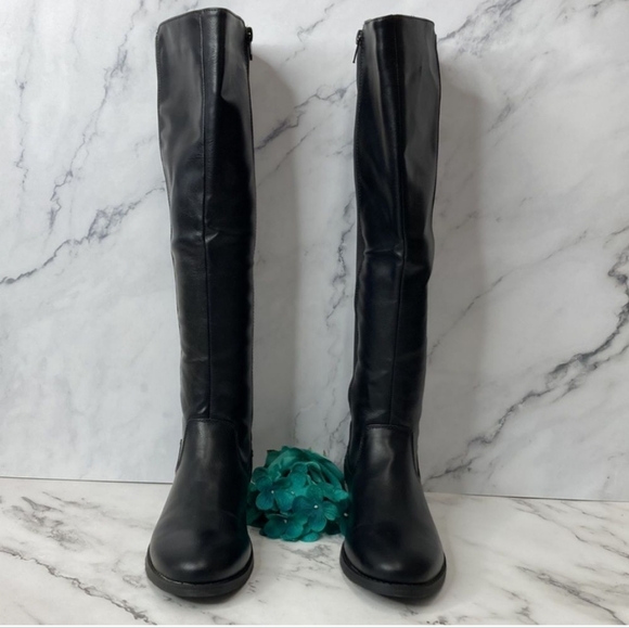 MIA CHARMED BLACK BOOTS 6M - Picture 7 of 9